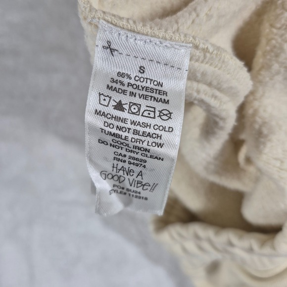 Stussy International Sweat Shorts Men's Small Beige Loungewear Casual Comfort - Picture 9 of 11